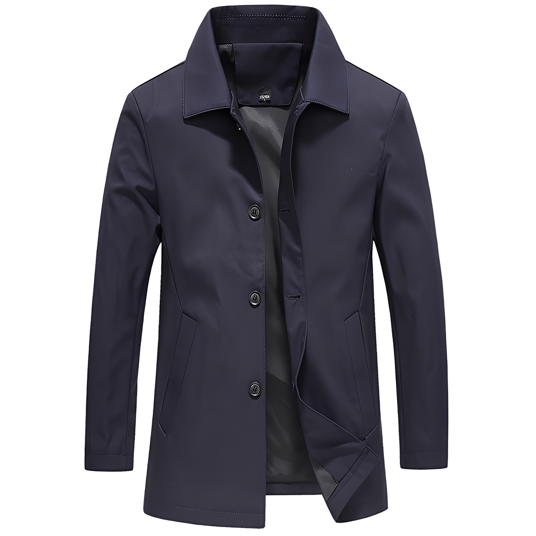 Roupa masculina: Jaqueta Owen slim-fit para outono inverno, combina estilo social e casual.