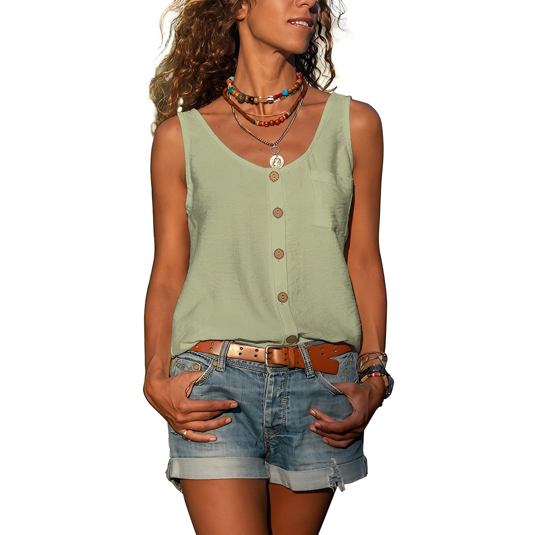 Regata Nyla feminina, estilo e tendência. Versátil para diversas ocasiões, oferecendo conforto todo dia.