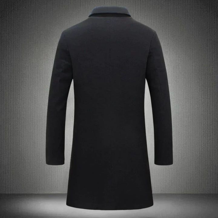 Casaco masculino moderno para inverno. Vestuário essencial que combina moda e funcionalidade, ideal para o estilo e conforto no frio.
