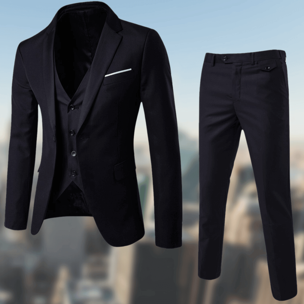 Terno masculino vermelho vibrante, roupa social elegante para moda masculina. Paletó e calça que se destacam com estilo.