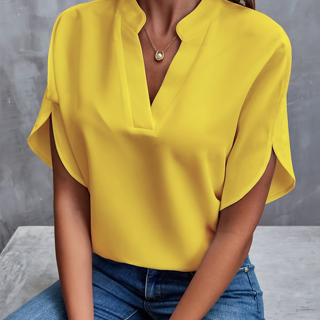 Blusa feminina leve, confortável e elegante, ideal para o estilo casualchic.