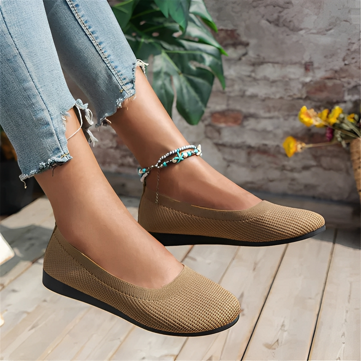 Lerajane: sapatos femininos slip-on elegantes, ideais para o dia a dia e verão.