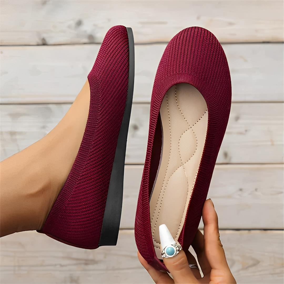 Sapatos femininos confortáveis Lerajane, slip-on elegantes para o estilo diário.