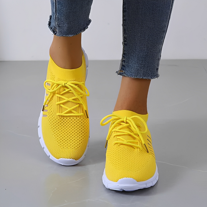 Sapatos femininos ortopédicos, leves e confortáveis para caminhada e bem-estar diário.