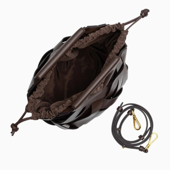 Bolsa de ombro e mão Giulietta em couro legítimo, ideal para um estilo elegante e versátil.