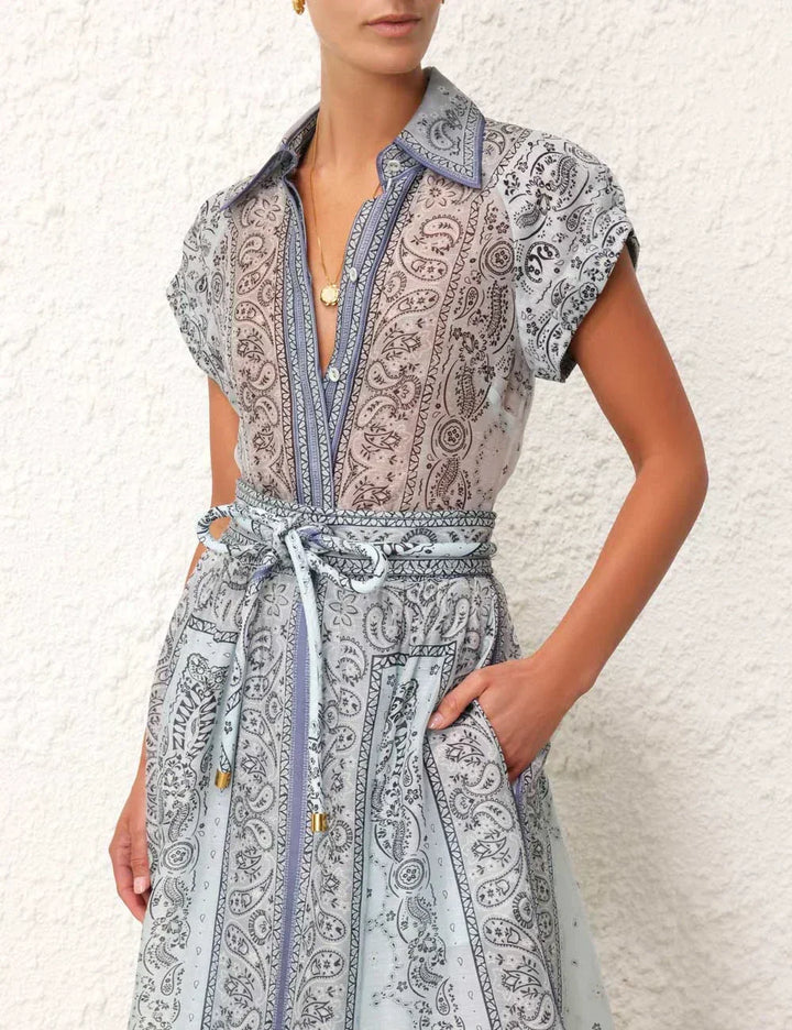 Look de verão versátil: conjunto feminino elegante, perfeito para o dia ou a noite.