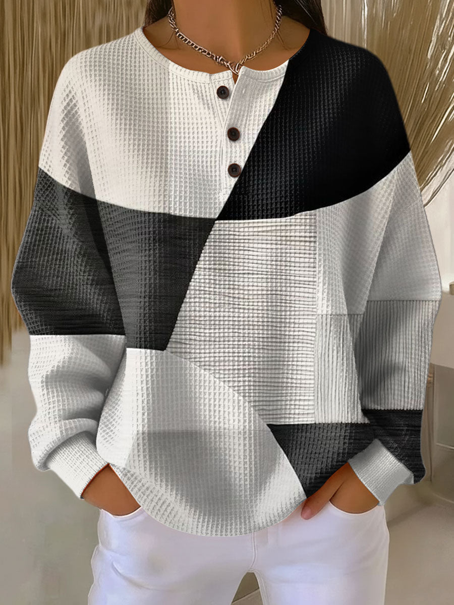 Camisola feminina Ella tricotada para inverno. Quente, aconchegante e com estilo casual. Perfeita para outono e inverno.