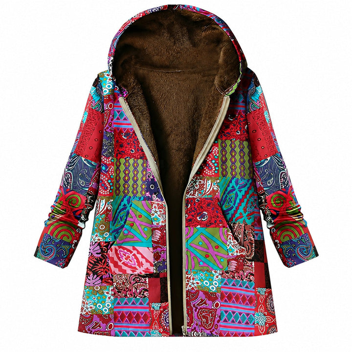 Parka feminina Jaslene, agasalho de inverno confortável e quente, essencial para a roupa de inverno.