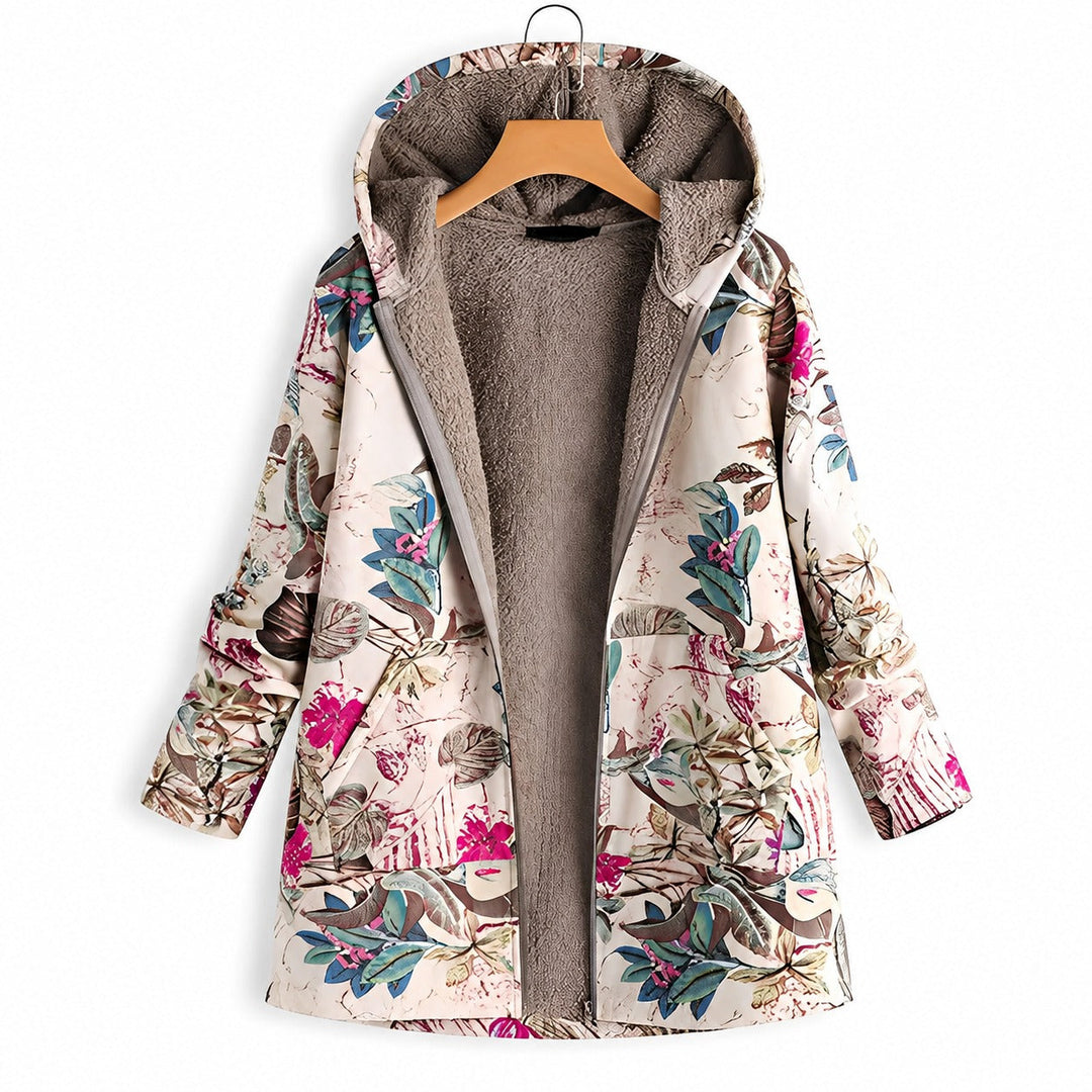 Parka feminina Jaslene para inverno, oferece aquecimento e estilo atemporal para a mulher moderna.