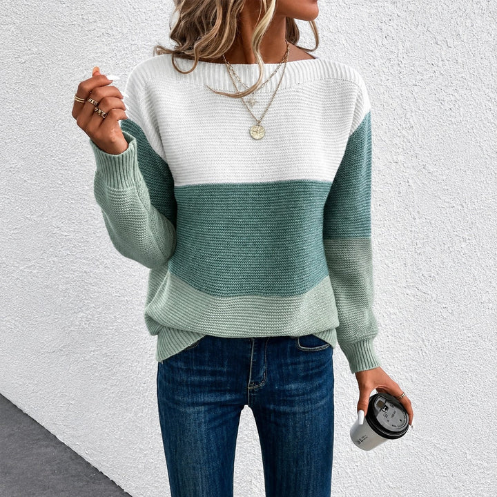 Suéter feminino texturizado gola alta, ideal para dias frios. Elegância e conforto na moda inverno feminina.