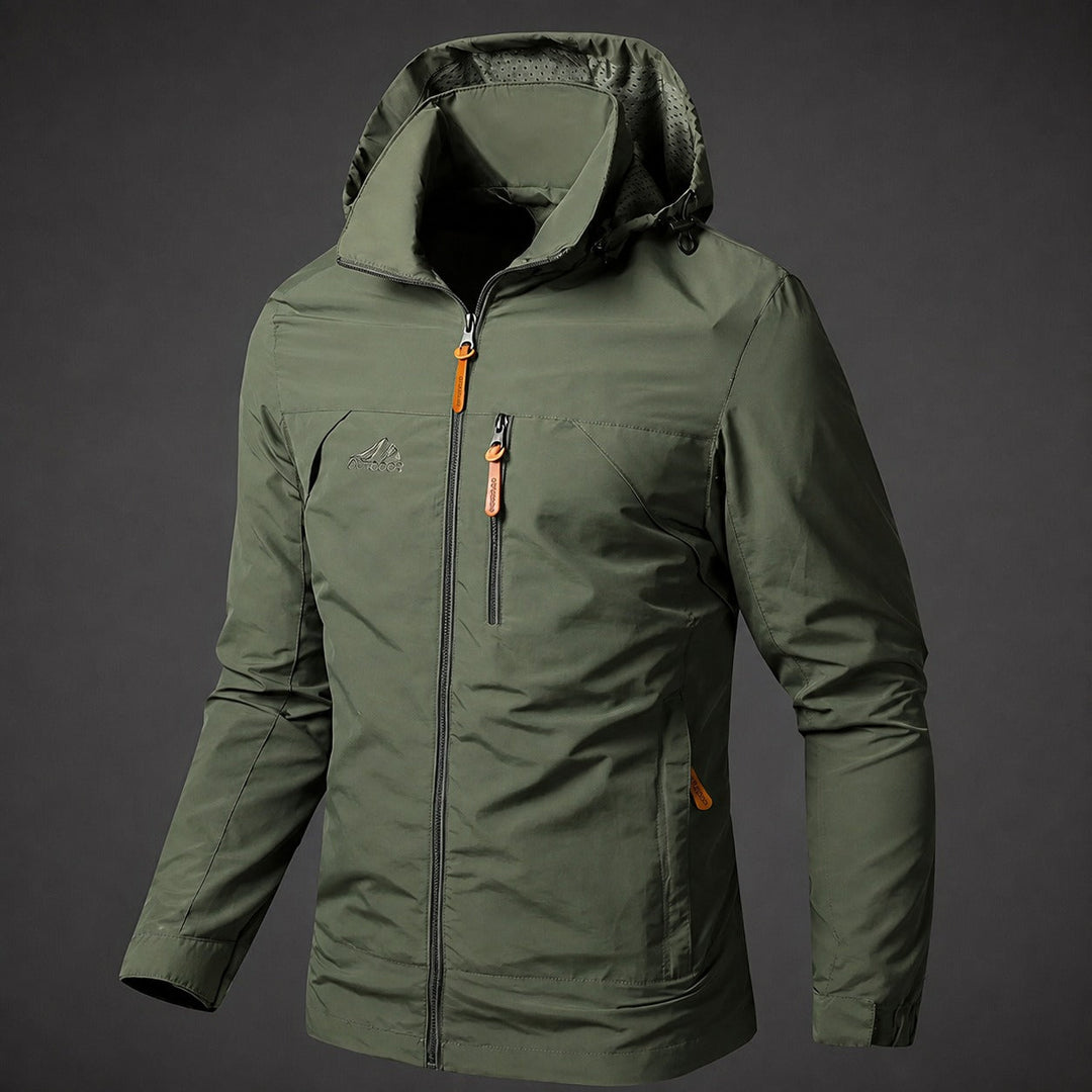 Jaqueta masculina estilosa com capuz para todas as estações e looks casuais. Perfeita para o dia a dia.