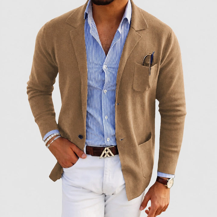 Blazer masculino casual, estilo versátil para diversas ocasiões, peça essencial para moda homem.