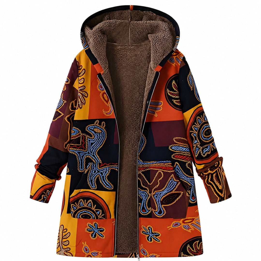Casaco feminino de inverno Jaslene, parka aquecida e versátil para dias frios com muito estilo.