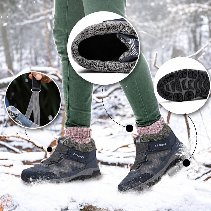 Botas femininas Tamara estilo coturno, versátil e moderno. Calçado de moda para o inverno e dias frios.