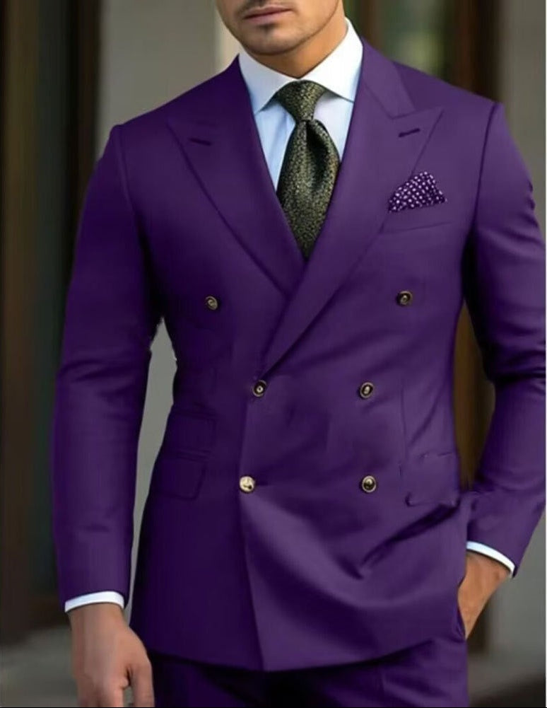 Fato de duas peças para homem, smoking formal para casamentos, galas e ocasiões especiais.