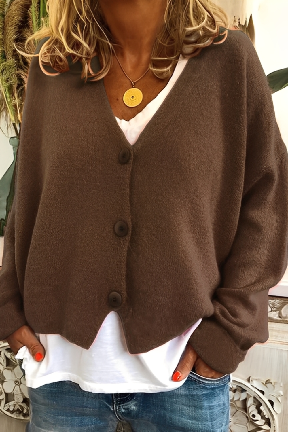 Suéter feminino Aspen, roupa quente e elegante. Conforto essencial para sua moda inverno.