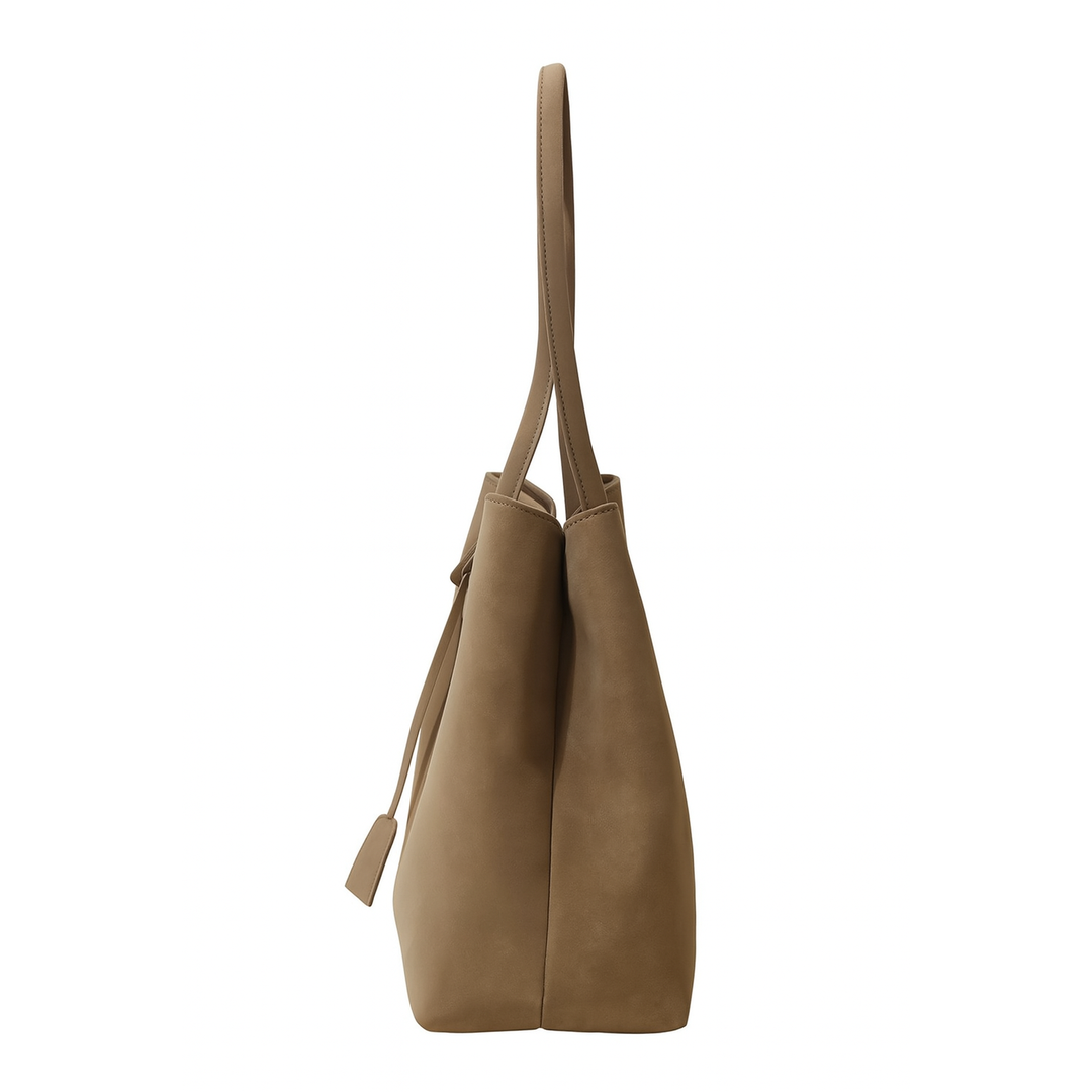 Bolsa feminina grande, versátil e de qualidade premium, ideal para o trabalho.