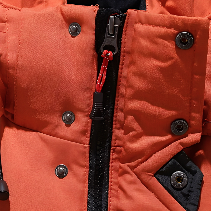 Jaqueta de inverno masculina, design elegante. Agasalho quente e confortável p/ o frio e estilo urbano moderno.