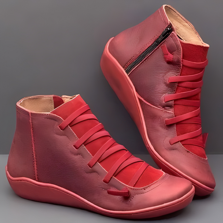 Botins femininos versáteis para outono/inverno, elegantes e impermeáveis, garantindo conforto em dias chuvosos.