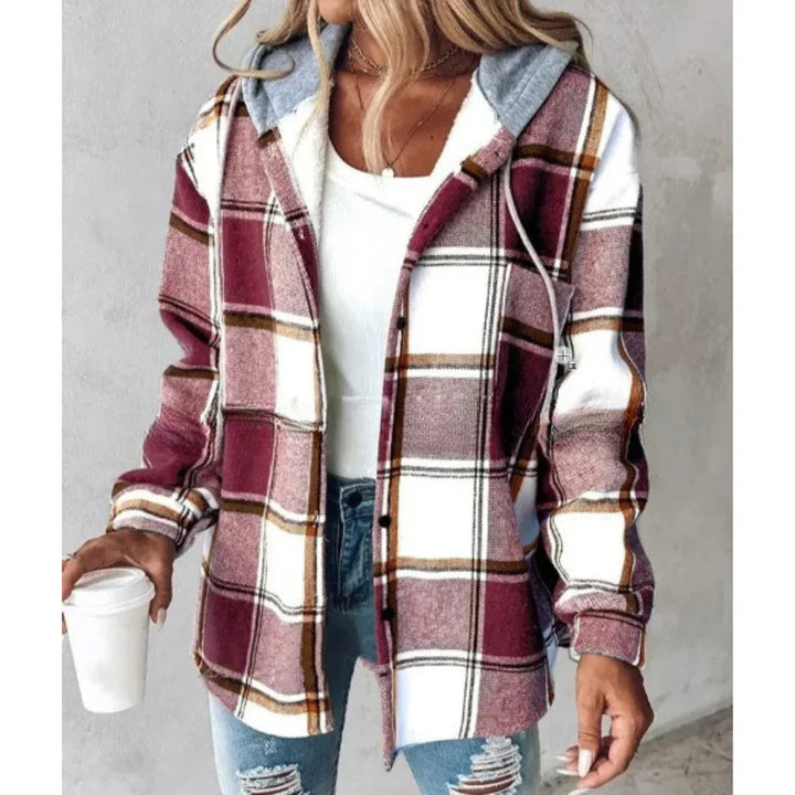 Jaqueta feminina casual chique, ideal para conforto e moda no inverno.