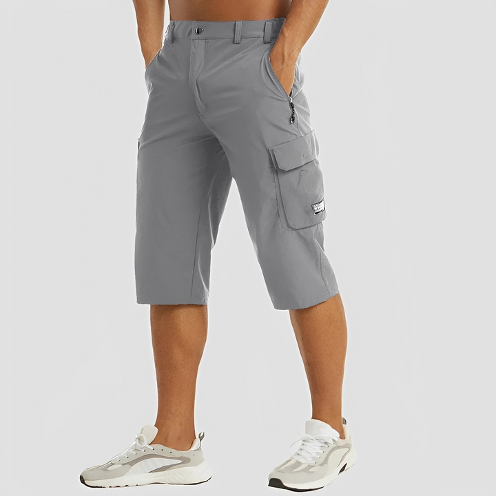Bermuda masculina leve e confortável, ideal para o verão. Estilo casual perfeito para a praia e uso diário.