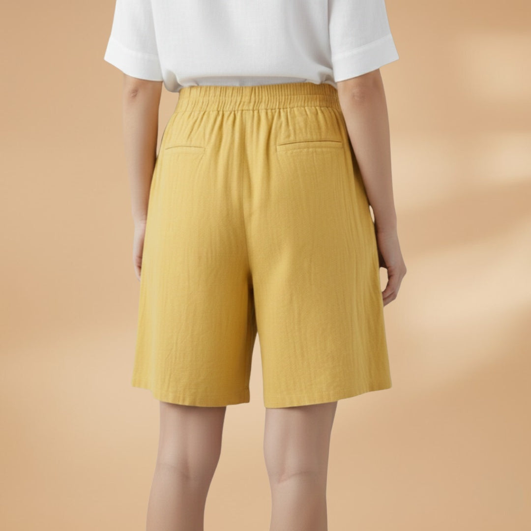 Calções bermudas de verão para mulher, tecido leve e respirável, super confortáveis.