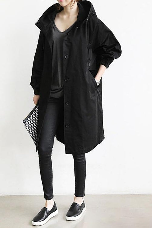 Capa de Chuva elegante Carminho para mulher, disponível em vários tamanhos, para outono/inverno.