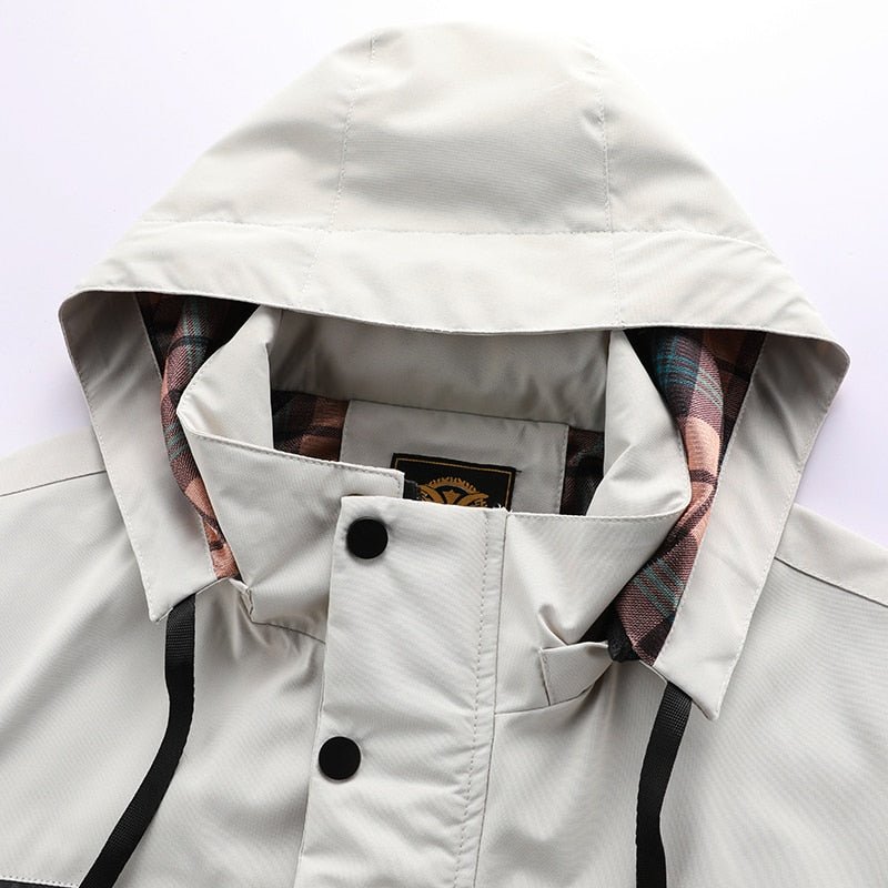Blusão de inverno Luke masculino, agasalho impermeável e corta-vento para proteção e conforto do homem.