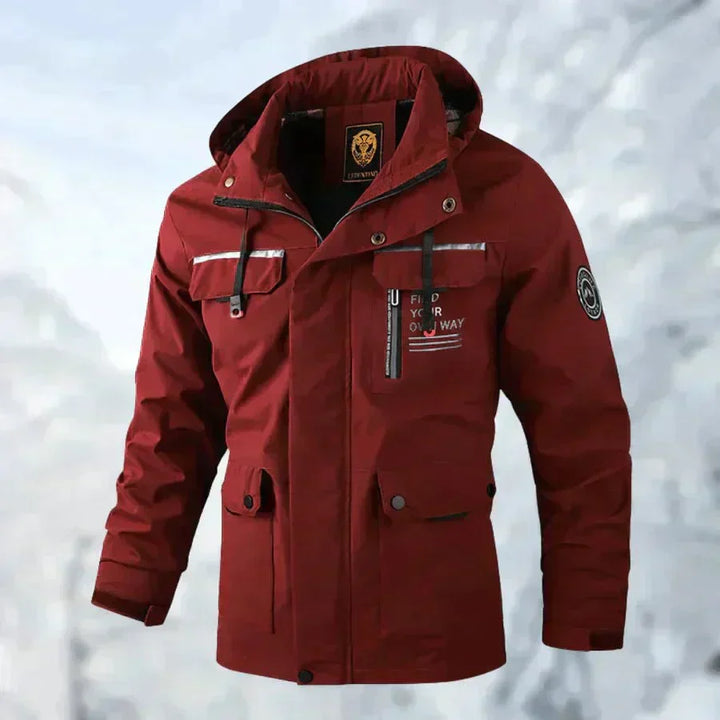 Casaco de inverno Luke, masculino e impermeável, blusão perfeito para atividades ao ar livre e dia a dia.