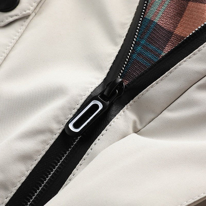 Agasalho Luke de inverno, masculino, impermeável, oferece proteção contra chuva e vento com estilo e moda.