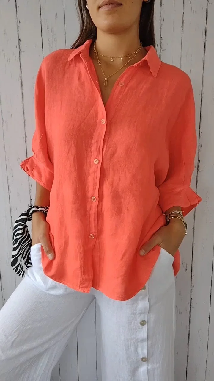 Blusa feminina com nó, essencial para um look casual e elegante. Conforto e versatilidade em roupa feminina.
