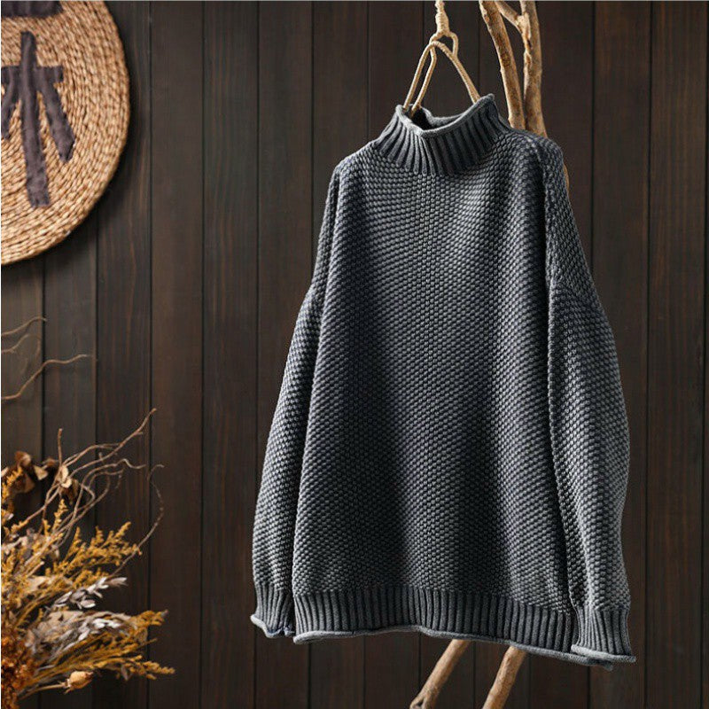 Suéter feminino Noa, roupa casual confortável e versátil. Estilo moderno para o seu dia a dia no outono.