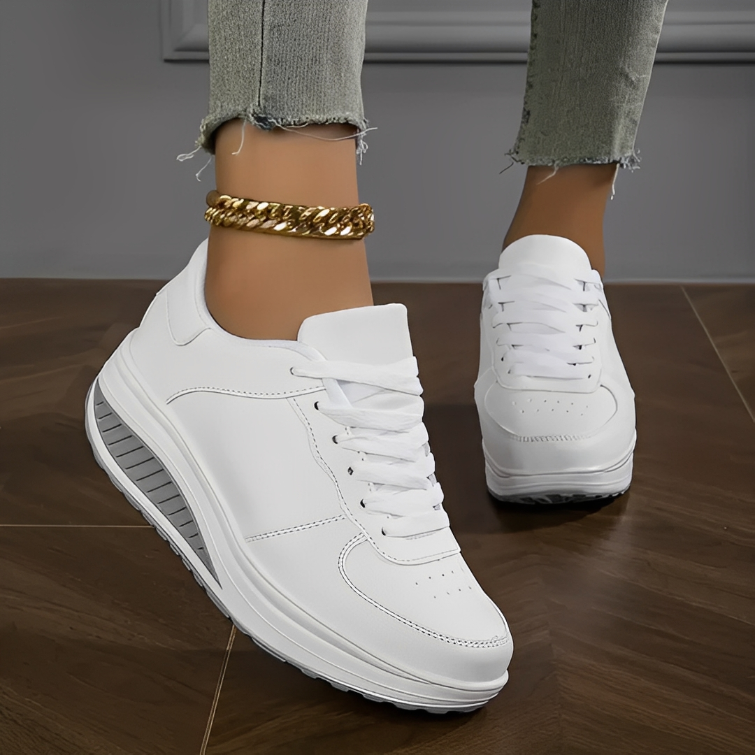 Sapatos femininos leves e modernos para conforto diário. Ideal para primavera-verão, estilo casual e respirável.