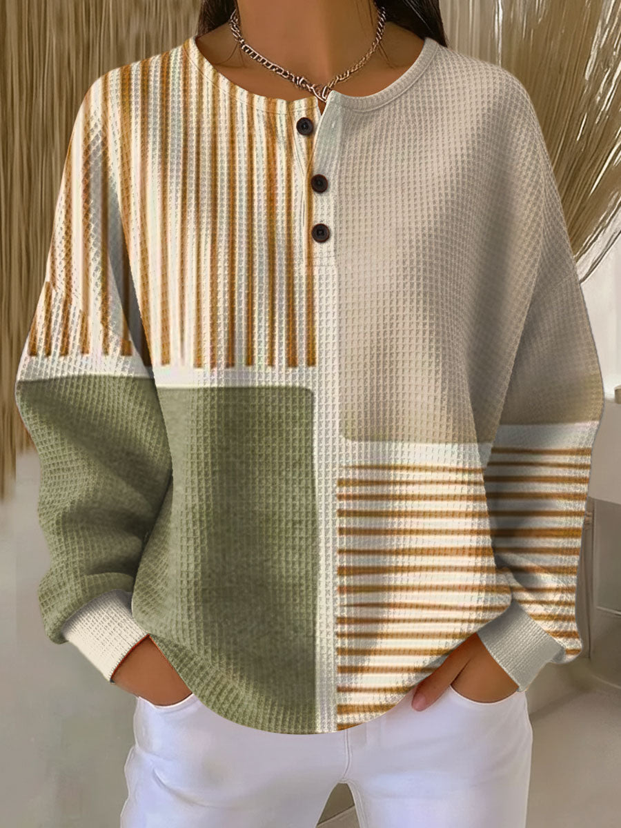 Camisola feminina de luxo aconchegante e multicolorida para inverno, estilo casual e conforto diário.