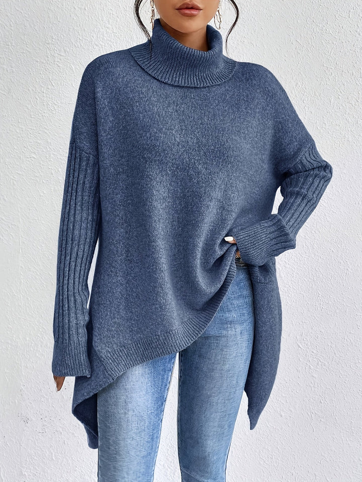 Polo oversized preta feminina, gola clássica. Roupa versátil para moda casual e conforto.