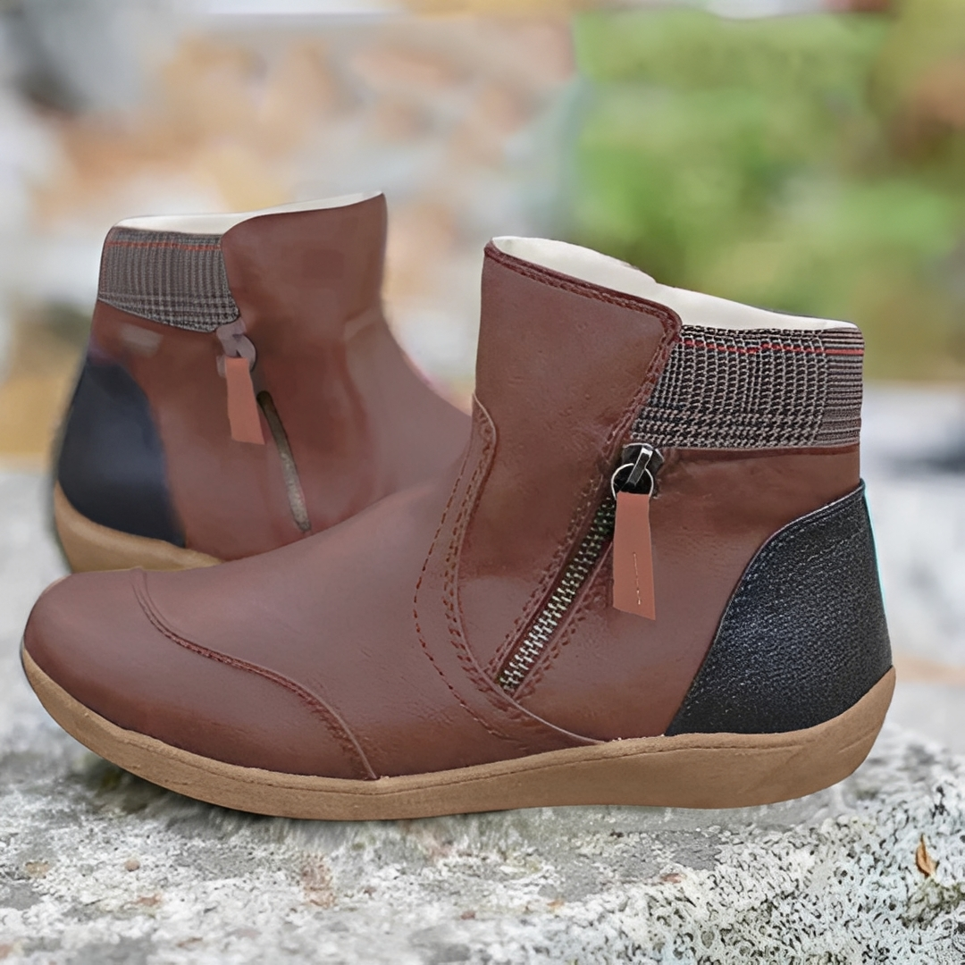 Botas femininas confortáveis e impermeáveis, ideais para o dia a dia e para manter os pés secos no inverno.
