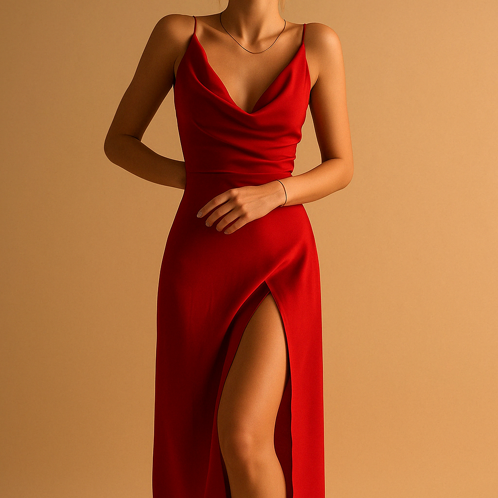 Vestido elegante de festa para mulheres, estilo maxi longo. Roupa feminina sofisticada para verão e eventos.