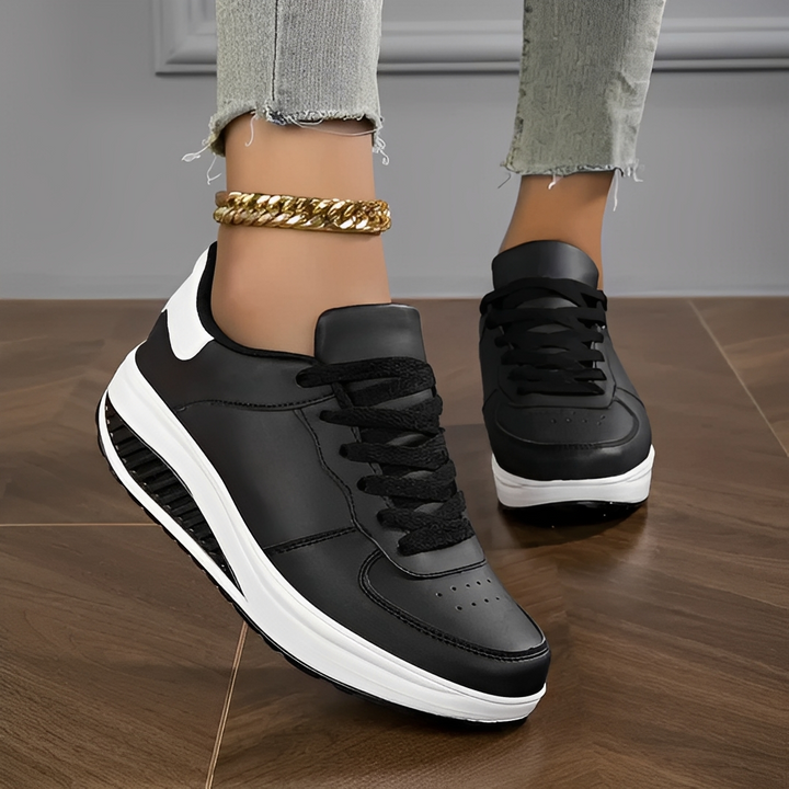 Calçados femininos elegantes, modernos e tendência primavera-verão. Sapatilhas confortáveis para looks casuais.