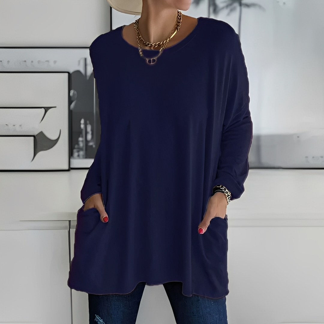 Roupa feminina de verão Semarah: top elegante, confortável e em várias cores.