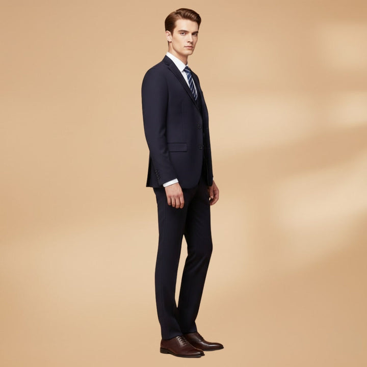 Blazer, colete e calças: fato 3 peças formal para casamento masculino e eventos especiais. Moda masculina e qualidade.
