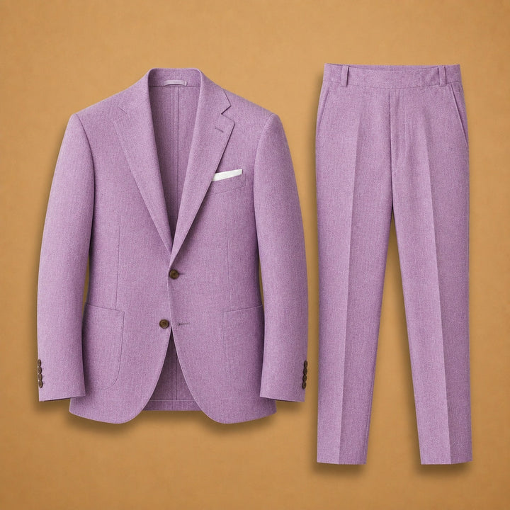 Fato de casamento homem, corte elegante e ajustado, para o dia especial.