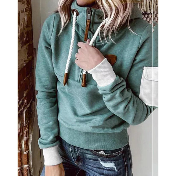 Suéter de tricô feminino na cor verde vibrante. Confortável e estiloso para compor looks de inverno.