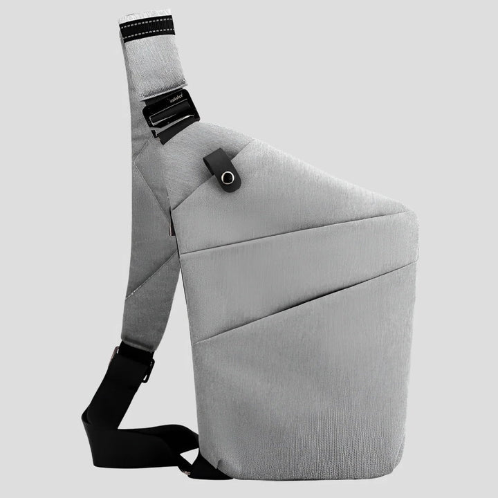 Bolsa tiracolo antifurto impermeável unissexo. Ideal para organização diária e proteção dos seus pertences.