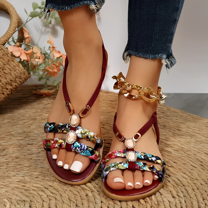 Sapatos de verão femininos planos e confortáveis, perfeitos para o dia a dia e looks estilosos no verão.