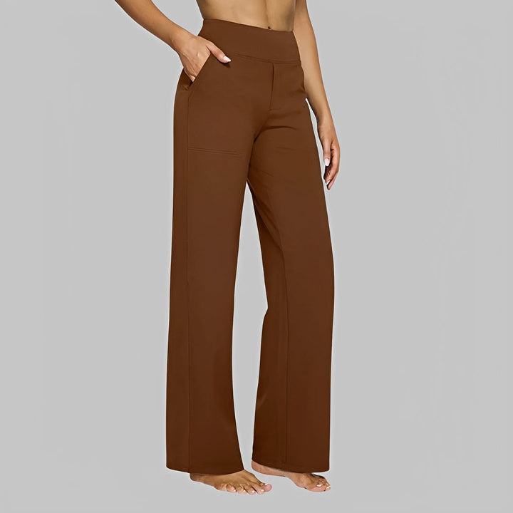 Calças femininas de cintura alta, casuais e confortáveis, um item essencial para o seu guarda-roupa de verão.