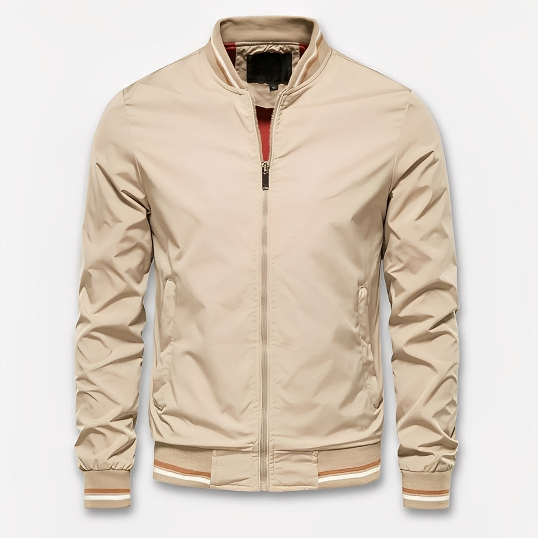 Jaqueta Bomber Masculina Hadley: estilo moderno e versátil para outono/inverno. Roupa casual.