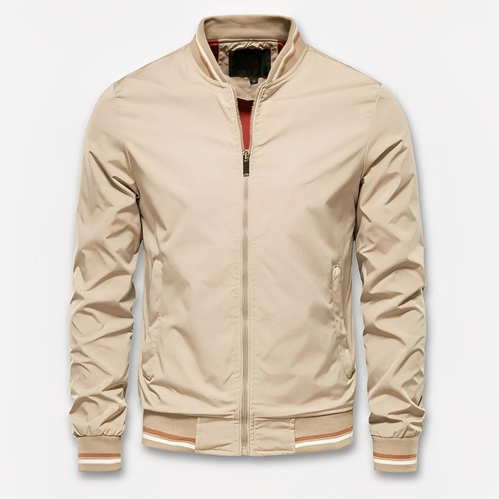 Jaqueta Bomber Masculina Hadley: estilo moderno e versátil para outono/inverno. Roupa casual.