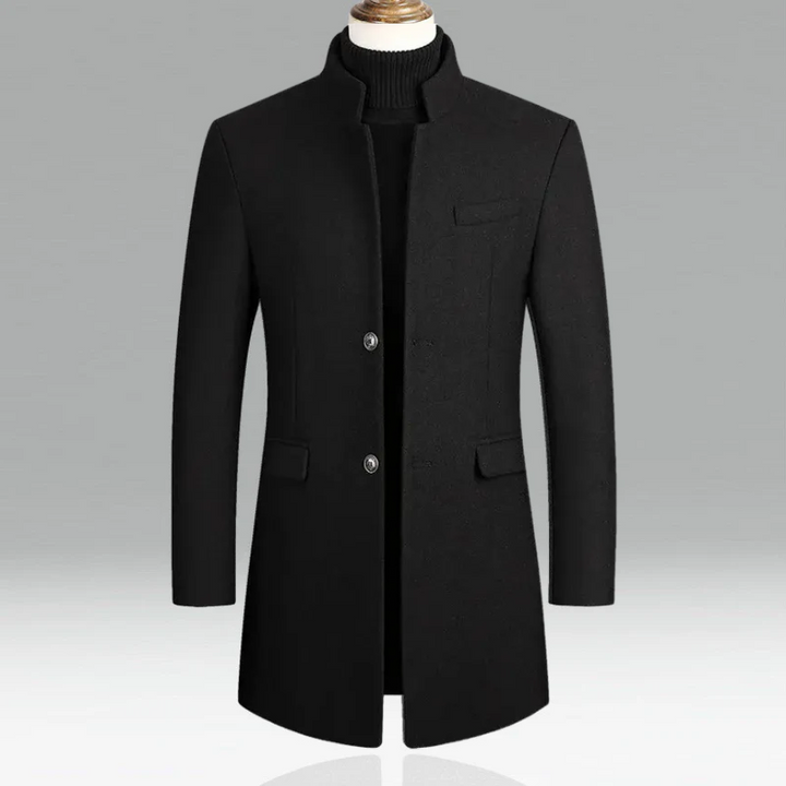 Jaqueta de inverno masculina elegante para um look casual ou premium, com estilo e proteção contra o frio.