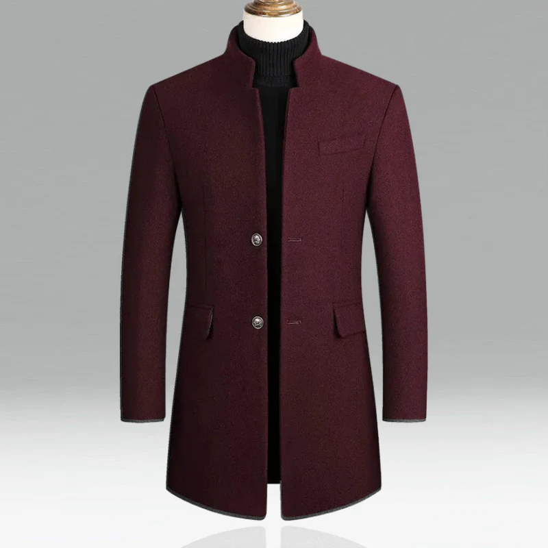 Roupa de frio masculina: Jaqueta elegante e confortável, um casaco essencial para a moda e estilo no inverno.