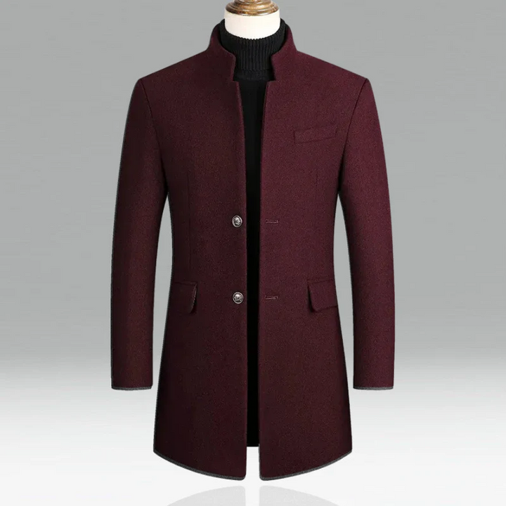 Roupa de frio masculina: Jaqueta elegante e confortável, um casaco essencial para a moda e estilo no inverno.